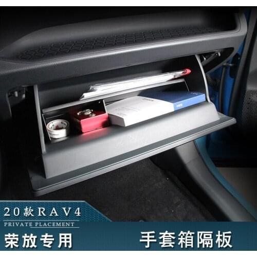 Car Accessories For Toyota Rav4 2020 Co-pilot Modified Glove Box Partition Partition Box Interior Car covers,Car-Styling