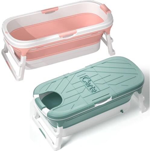 1.4M Freestanding Bathroom Adult Folding Bucket Barrel Portable Foldable Bathtub for Adults