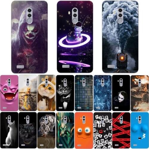 For BQ 5517L TWIN PRO Case Fashion Silicone Soft TPU Cute Back Cases for BQ 5517 L Twin Pro Phone Cover Funda Coque