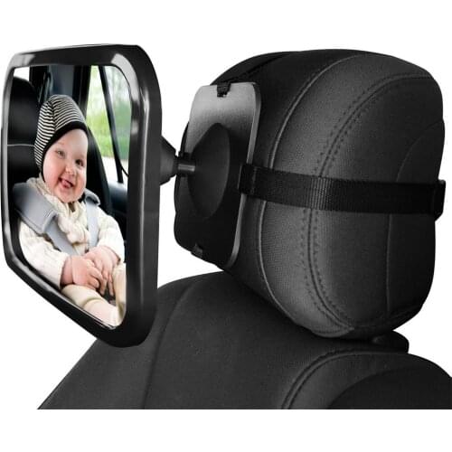 Baby Car Mirror Adjustable Car Back Seat Safety View Rear Facing Car Interior Baby Kids Monitor Reverse Safety Mirror