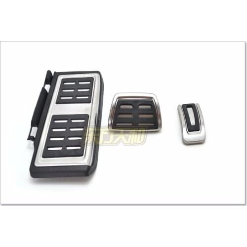 FOR VW LHD Golf 7 MK7 VII Stainless Steel Automatic AT MT Pedal