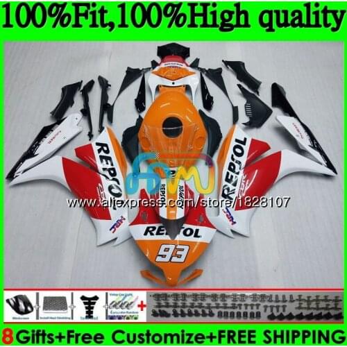 Injection For HONDA CBR1000RR 12 13 14 15 16 144BS.12 white repsol CBR 1000RR 1000 CBR1000 RR 2012 2013 2014 2015 2016 Fairings