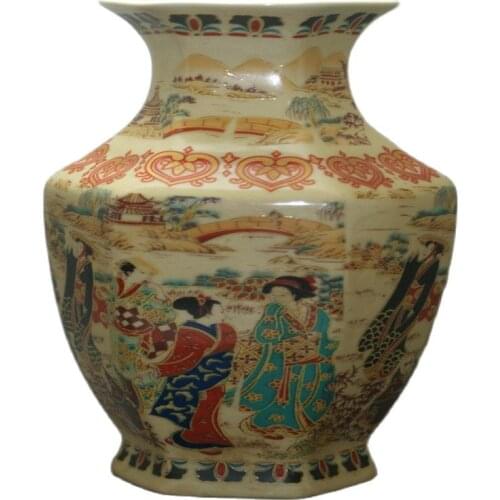 CHINESE FOLK ART Collection -- China old Painted porcelain Vases A3