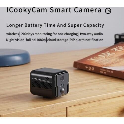 Mini IP WIFI Camera 1080P HD Wireless Camcorder Home Security Surveillance Infrared Human Detection DVR Night View 3000 mAh