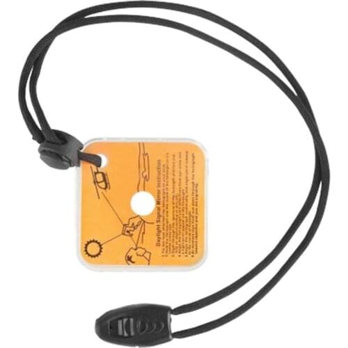 Outdoor Adventure Multi-function Signal Mirror Outdoor Tools Accessories Survival Equipment New Reflective Field Tool L3O9