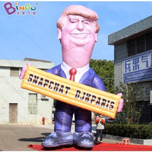 Personalized 20 feet giant trump inflatable cartoon / 6M high inflatable trump for decoration toys