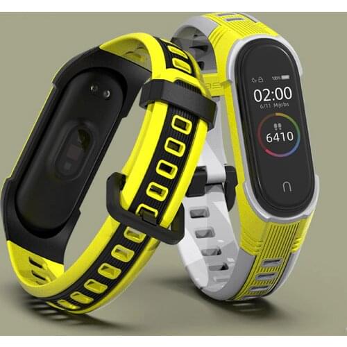 Mi Band 5 Strap New Style For Mi Band 5/4/3 Sport Silicone Bracelet for Mi Band5 Smart Watch Bracelet