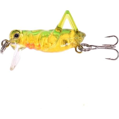 NewSea Fishing Tackle Flying Fishing Lures Jig Wobbler Lure Grasshopper Insects Fishing Hooks Fishhooks Fishing Accessories Hot