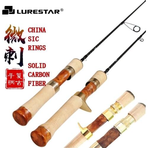 Fishing Rod 1.49/1.47m 4 Section L Power Carbon Fiber Spinning/Casting Travelling Rod 1.8g-10g Fishing Tackle Closed Length 46cm