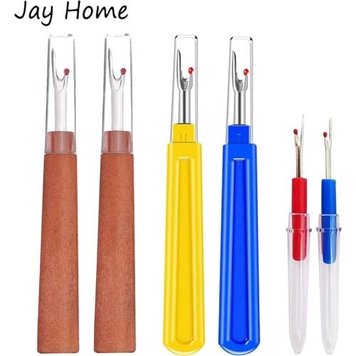 6Pcs Sewing Seam Ripper Set Thread Cutter Stitch Remover Tools Yarn Thread Remover for DIY Cross Stitch Crafting Embroidery