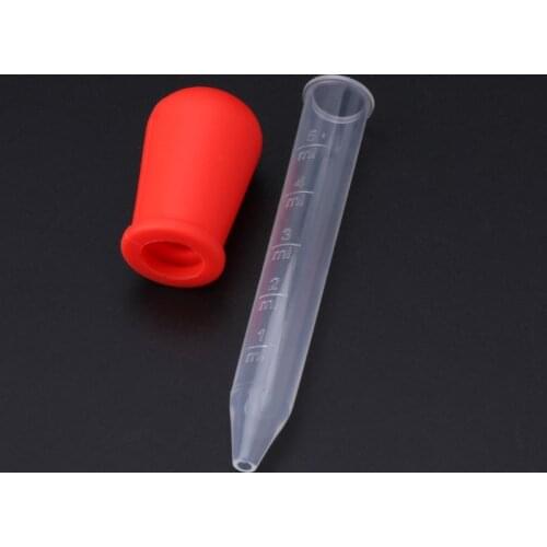 5ml Silicone Pipette Liquid Food Dropper Plastic Baby Feeding Medicine Dropper Spoon Burette Infant Utensils 95AE