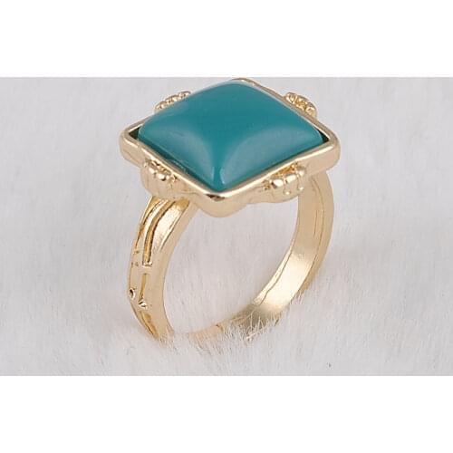 Sticks Jewelry Rings With Semi-precious Stones
