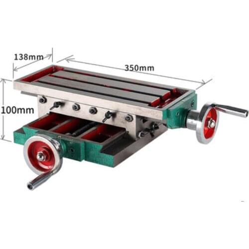CNC Fixture Drilling Bench Drill Working Table Multifunctional Vise X Y-axis Adjustment Coordinate Table For Engraving Machine