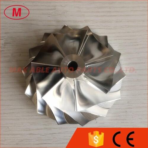T88 34D 7+7 blade 69.67/95.00mm high performance turbo Billet/milling/aluminum 2024 compressor wheel for 49188-02700
