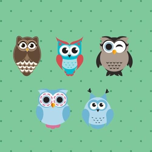Owl Cute Cartoon Animal cat Metal Die Cuts Metal Cutting Dies For DIY Scrapbooking Photo Album Embossing Card Crafts