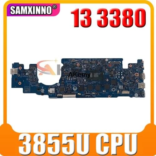 100% working for Dell OEM Latitude 13 3380 motherboard 09WVC4 CN-09WVC4 16811-1 mainboard SR2EV Celeron 3855U tested ok