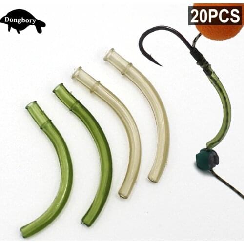 20PCS Carp Fishing Accessories Withy Pool Aligner Anti Tangle Rubber Sleeves Fishing Hook Line Aligner Carp Chod Rig Tackle Tool