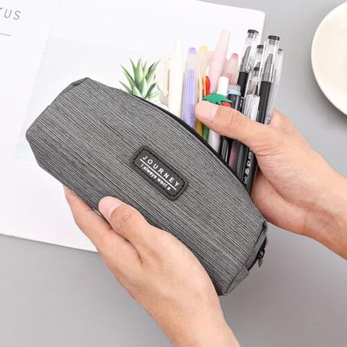 Oxford Large Pencil Case Big Capacity Pencil Pouch for Teen Boys Girls School Students