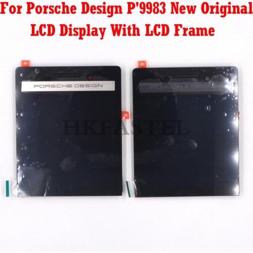 For BlackBerry Porsche Design P'9983 P9983 9983 New Original LCD Display + Touchscreen Digitizer With Frame Free Shipping