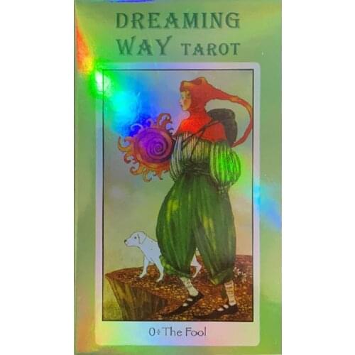 Dreaming Way Tarot Divination Deck English Version Oracle Cards Entertainment Parties Board Game With PDF Guidebook