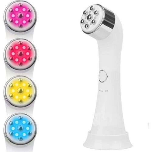 7 and 1 RF Facial Massager Micro Current Beauty LED Face Massager Sonic Vibration Wrinkle Remover Ultrasonic Face Lifting Device
