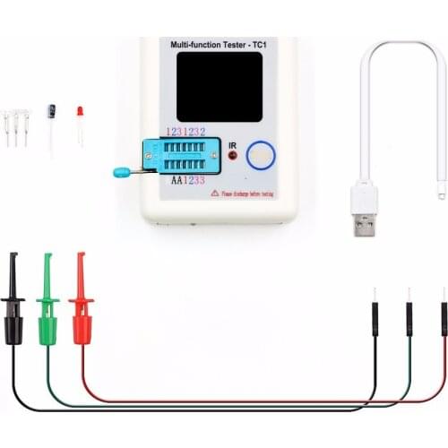 LCR-TC1 3.5inch Colorful Display Multifunctional TFT Backlight Transistor Tester