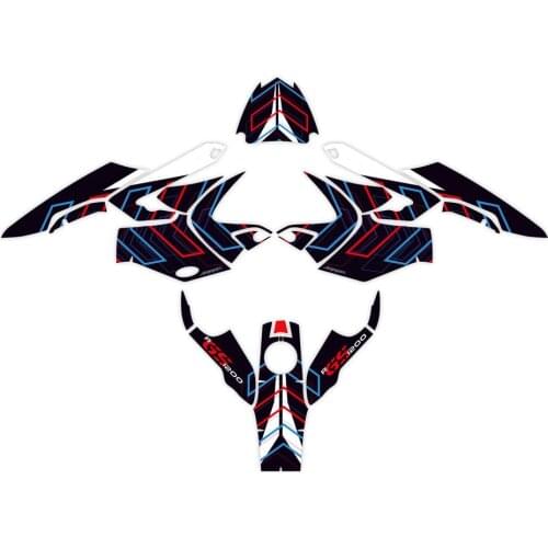 Motorcycle full body sticker protection body stickers reflective waterproof decals For BMW R1200GS 2004-2007 r 1200gs r 1200gs