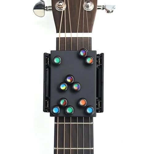 NEW Guitar Learning System Teaching Practrice Aid with 21 chords Lesson Guitar Chord Trainer Practice Tools Accessories part