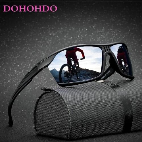 DOHOHDO Anti-Glare Night Vision Driver Goggles Night Driving Enhanced Light Glasses Fashion Sunglasses Goggles Accessries UV400