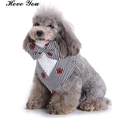 Heve You Puppy Cat Collar for Dogs Comfortable Durable Pet Collars Dog Scarf Pet Accessories Adjustable Puppy Teddy Neckerchief