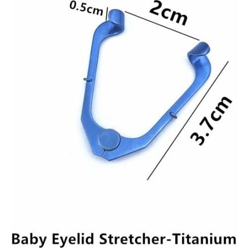 Baby eyelid opener ophthalmic Double eyelid retractor Eye Speculum surgical instrument