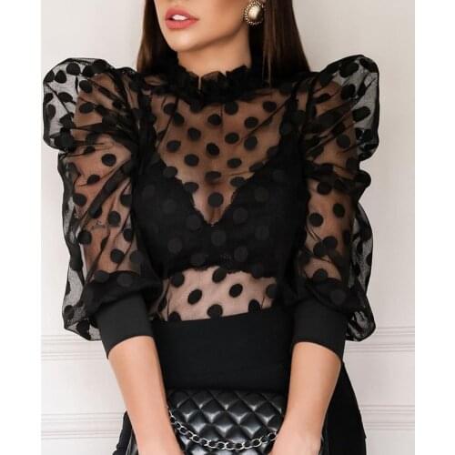 PLadderman Womens Black Shirts