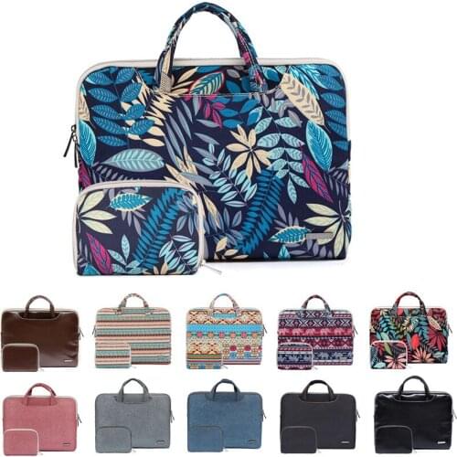 PU Laptop Bags 11 12 13 14 15 Inch Notebook Bag 15.6 For MacBook Air Pro 13 Case Laptop Bag 11.6,13.3,15.4 Inch Protective Case