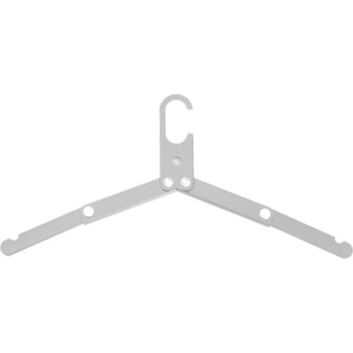 Outdoor Travel Non-Slip Drying Rack Simple and Portable Metal Aluminum Alloy Multifunctional Folding Clothes Rack