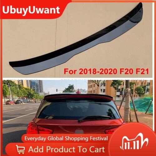 Rear Roof Lip Spoiler For 2018-2020 BMW 1 Series F20 F21 Hatchback Spoiler 120i 118i m135i 116i ABS Car Tail Wing Side Spoiler