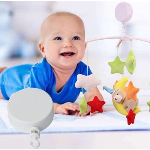Wind-up Clockwork Mechanical Music Box Musical Movement for Infant Newborn Baby Mobile Crib Bed Stroller Rail Kids Toys