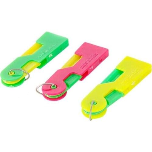 2000pcs/lots Random Color Elderly Use Automatic Easy Sewing Needle Device Threader Thread Guide Tool