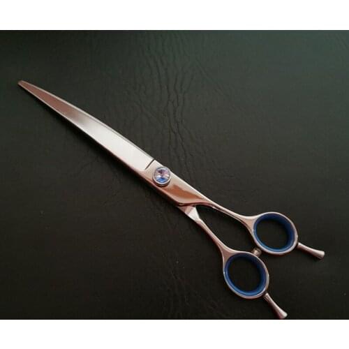 7 inch stainless steel curved blade dog scissor