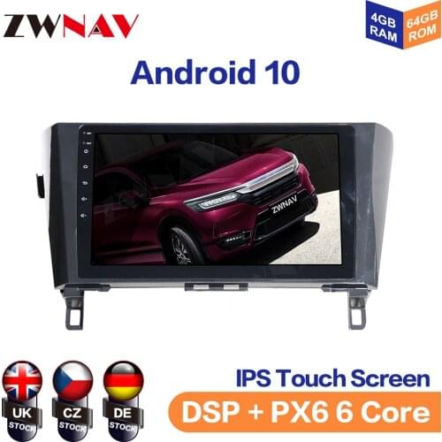 Android 10 IPS Screen For Nissan Qashqai X-trail 2013-2017 Screen Car Multimedia Player Navigation Audio Radio Stereo Head Unit