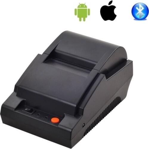 Bluetooth Printer Android Wireless 58mm Thermal Small Ticket Printer Mini Restaurant Hotel Receipt Printer