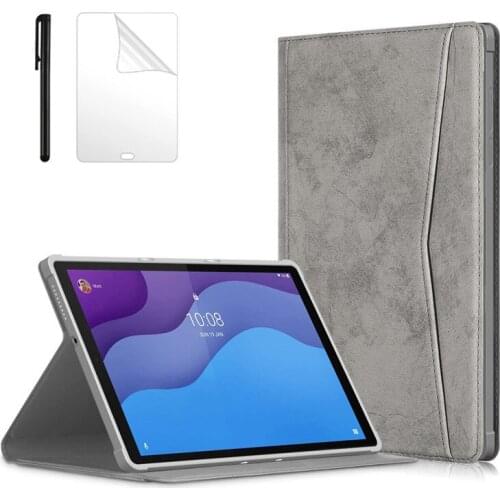 Coque For Lenovo Tab M10 HD TB X306F Gen 2 Case Flip Folio Protective Tablet Cover for Lenovo Tab M10 HD TB T306X Case + FilmPen