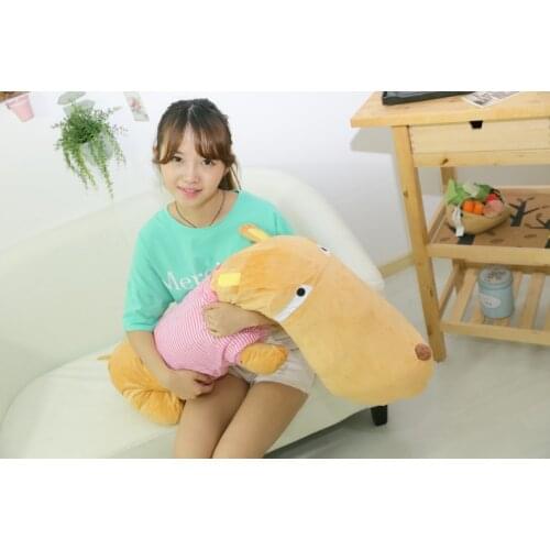 Pillow big head dog pinl Hold Pillow Cartoon Home Decor Decorative Pillows For Sofa Throw Pillow soft stuffed animal Plush TOYS