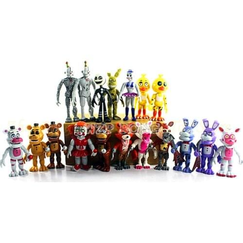 Midnight Toy Bear Game Toys Sister Location Circus Funtime Foxy Ballora Puppet Bonnie Action Figure