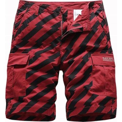 Summer shorts men100% cotton casual men shorts Bermuda masculina Male Baggy Military Zipper Pants breeches Male Tactica shorts