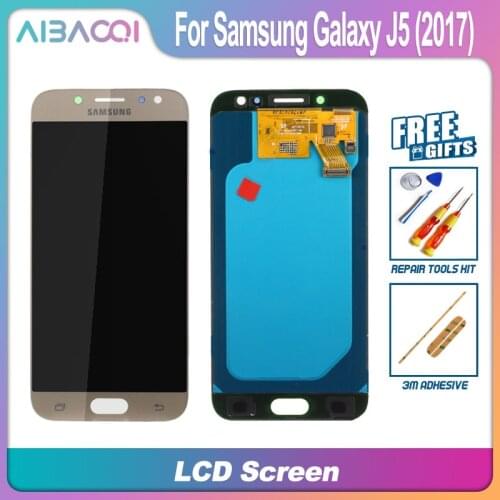 AiBaoQi 5.0 Inch Touch Screen+1280x720 LCD Display Assembly Replacement For Samsung Galaxy J5 2016/2017 Phone
