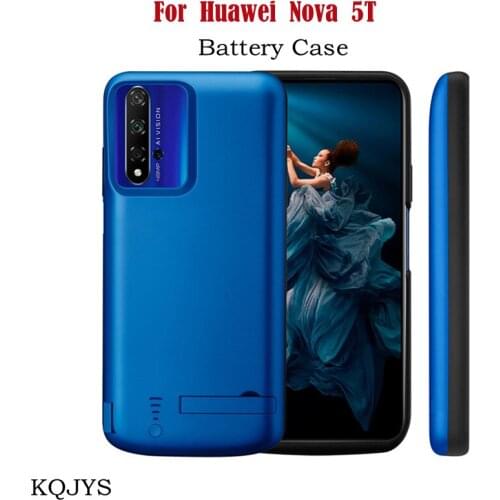 External Power Bank Charging COver For Huawei Nova 5T Battery Case Portable Battery Charger Case For Huawei Nova 5T Power Case