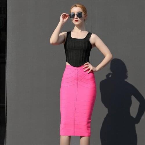 2021 New Summer Women Set Suits Bandage Top Vest Bodycon Skirt Suit Women Club Party Two-Piece Tracksuit Elegant 2 Piece Suit