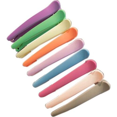 Uclio 10Pcs Professional Hair Clips for Styling Sectioning Non Slip No Crease Hair Clips for Women Thick and Thin Hair