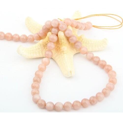 2020 Natural Stone Loose Beads Round Shape Sun Stone for Jewelry Making DIY Necklace Bracelet Accessorie 4 6 8 10mm