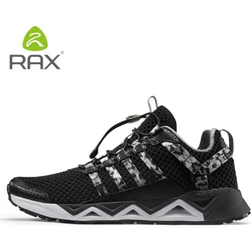 RAX New Men Women Quick Dry Aqua Shoes Non Slip Breathable Mesh Upstream Water Shoes Summer Hiking Fishing Shoes Outdoor Sports